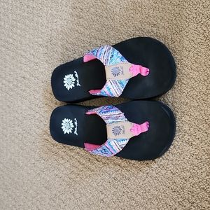 Yellow Box - summer flip flops